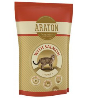 Araton Cat Adult Chicken & Salmon sausas maistas katėms