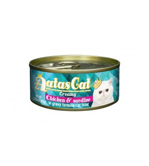 Aatas Creamy Chicken&Sardine konservas katėms 80g