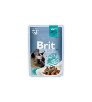 BRIT PREMIUM Cat Delicate Beef konservai katėms 85g