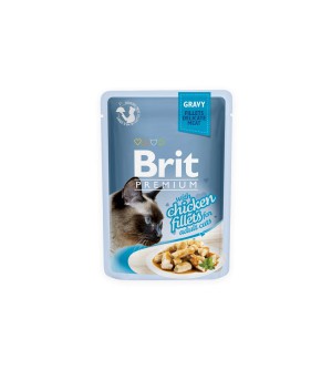 BRIT PREMIUM Cat Delicate Chicken konservai katėms 85g