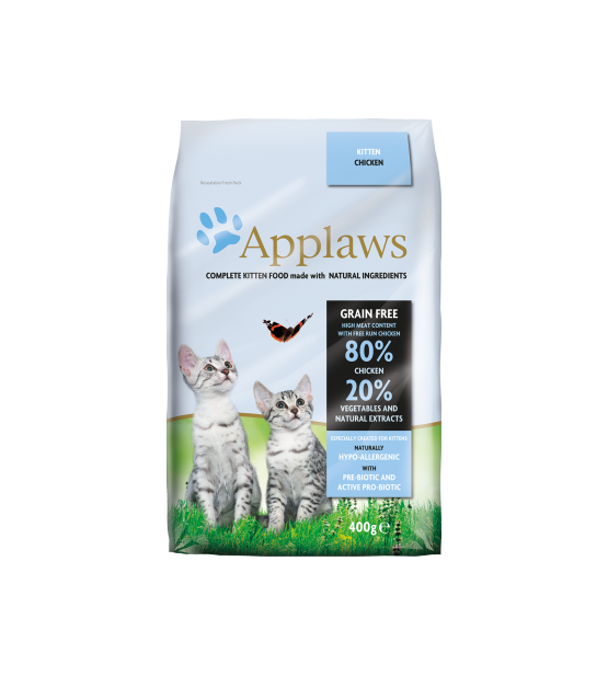 Applaws Kitten Chicken sausas maistas katėms