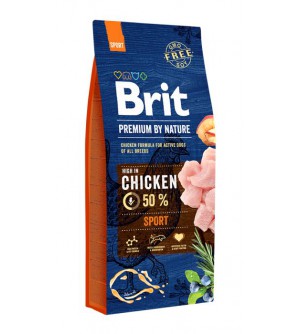 Brit Premium BY NATURE Sport sausas maistas šunims
