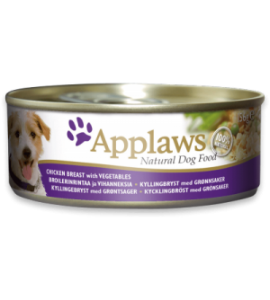 Konservai Applaws Dog Chicken Breast & Vegetables konservai šunims