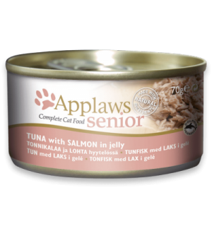 Konservai Applaws Cat Senior Tuna with Salmon in jelly