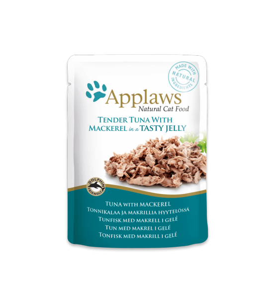 Applaws Cat Tuna with Mackerel pouch in jelly
