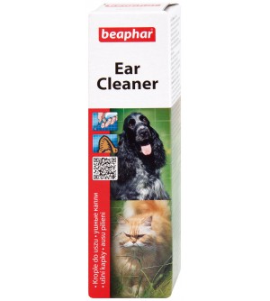 Beaphar Ear Cleaner Skystis gyvūnų ausims valyti.