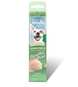 Tropiclean Fresh Breath Clean Teeth gelis šunims 59 ml, įvairių skonių