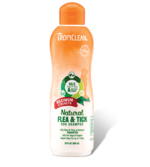 Tropiclean Flea&Tick Dog Max Strength Shampoo