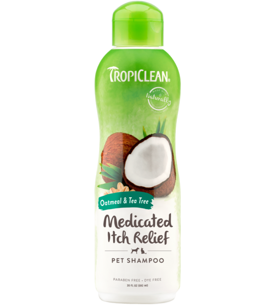 Tropiclean Oatmeal&Tea Tree gydomasis šampūnas