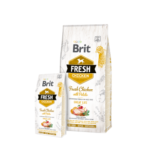 Brit Fresh Chicken with Potato Adult