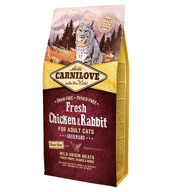 CARNI LOVE Cat FR Chicken/Rabbit