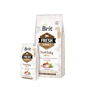 Brit Fresh Turkey with Pea Fit&Slim 12kg