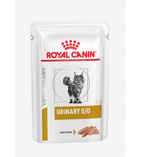 Royal Canin VD Feline Urinary S/O beef pouch