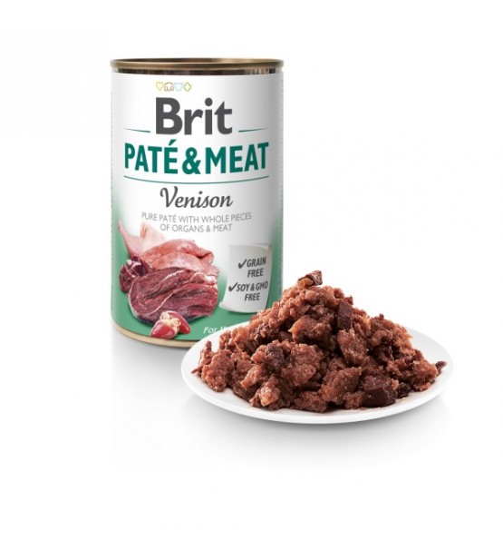 Brit Care Venison Pate&Meat konservai šunims