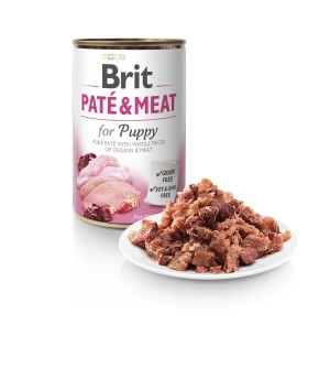 Brit Care Chicken & Turkey for Puppy Pate & Meat konservai šuniukams