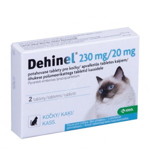 DEHINEL Tabletės nuo kirminų katėms (1 vnt.)
