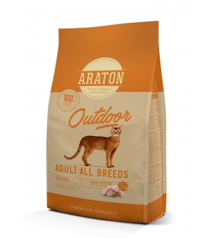 Araton Cat Adult Outdoor sausas maistas katėms