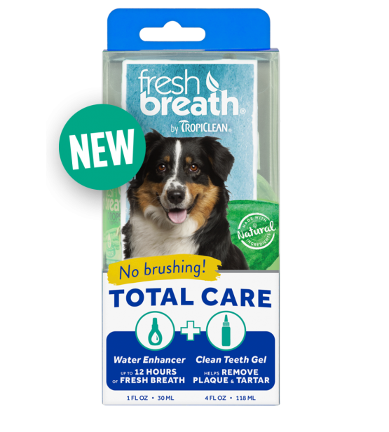 Tropiclean Fresh Breath Total Care rinkinys augintinio dantų valymui