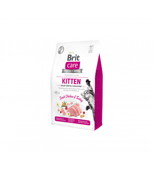 Brit Care Cat GF Kitten Healthy Growth & Development sausas maistas kačiukams
