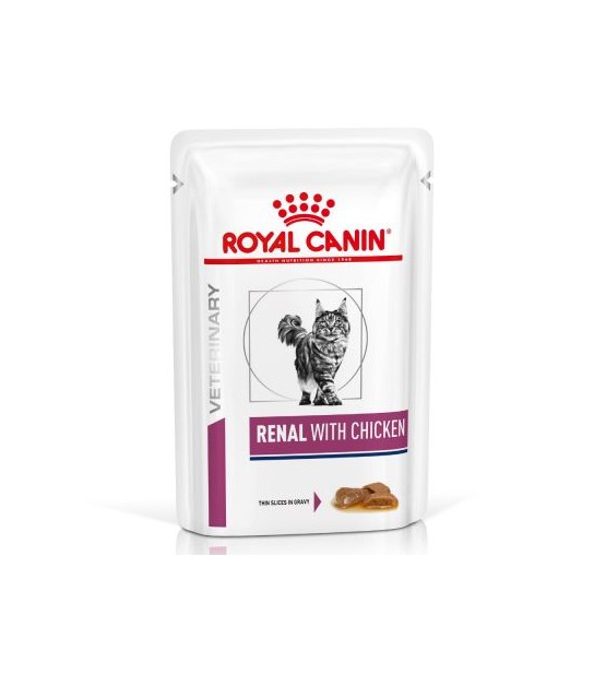 Royal Canin VD Feline Renal chicken pouch