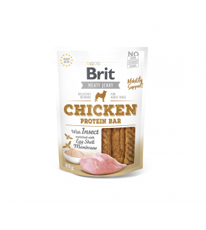Brit Jerky Chicken Protein Bar skanėstas, 80g