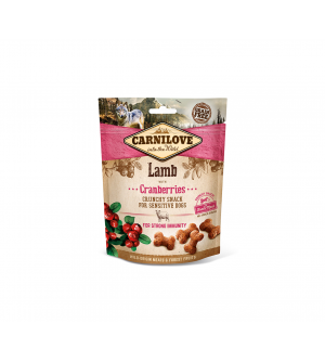 Carnilove Lamb with Cranberries skanėstai šunims 200g