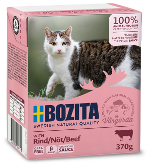 Bozita Cat konservai katėms su jautiena padaže