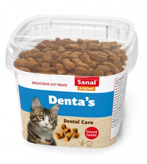 Sanal skanėstai katėms Denta's Cup 75g