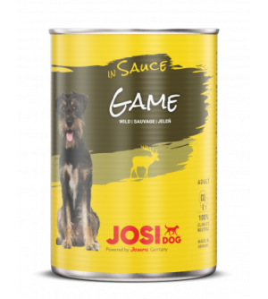 Josera JosiDog Game in Sauce konservai su žvėriena šunims
