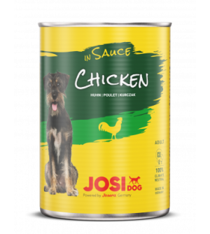 Josera JosiDog Chicken in Sauce konservai su vištiena šunims