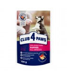 Club 4 Paws Premium konservai su vištiena drebučiuose šuniukams