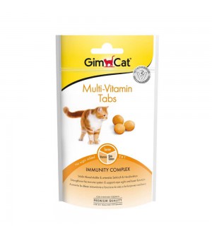 GimCat Multivitamin Tabs pašaro papildas katėms