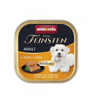 Animonda Vom Feinstein konservai su vištiena ir kepenėlėmis šunims