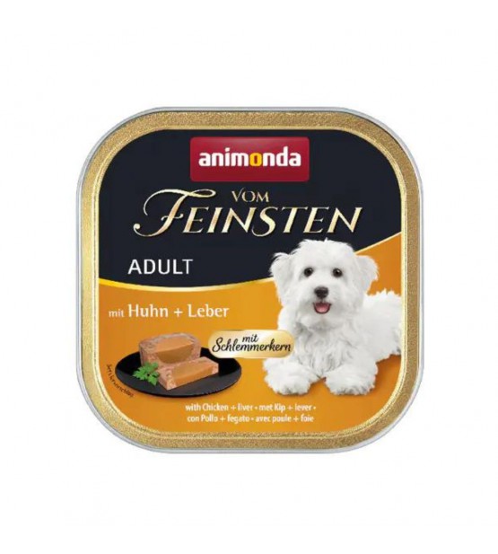 Animonda Vom Feinstein konservai su vištiena ir kepenėlėmis šunims