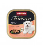 Animonda Vom Feinsten konservai su vištiena ir lašiša padaže šunims