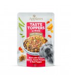 Applaws Taste Toppers sauso pašaro pagardas su jautiena ir daržovėmis sultinyje šunims