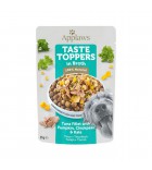 Applaws Taste Toppers sauso pašaro pagardas su tunu ir daržovėmis sultinyje šunims