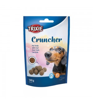 Trixie Cruncher skanėstai su upėtakiu šunims
