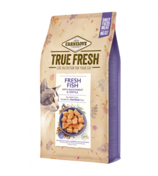 CARNILOVE True Fresh Fish sausas pašaras katėms