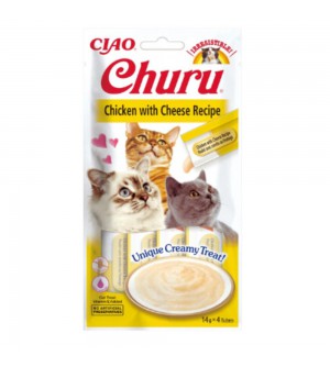 Churu Cat skanėstas su vištiena ir sūriu katėms