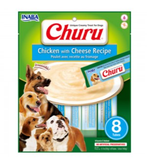 Churu Dog skanėstas su vištiena ir sūriu šunims