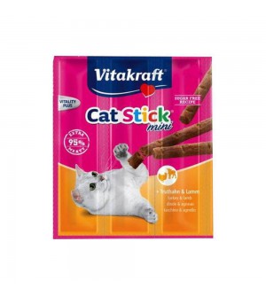 Vitacraft Stick skanėstai su kalakutiena ir ėriena katėms
