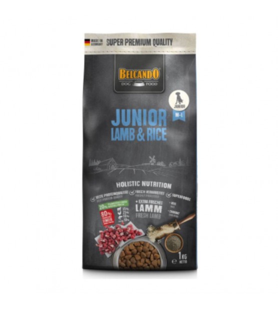 Belcando Junior Lamb & Rice sausas maistas su ėriena jauniems šunims