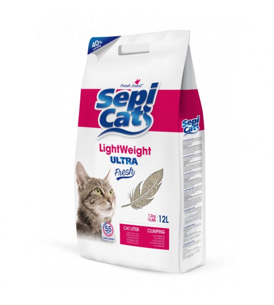 Sepicat LightWeight Ultra Fresh sušokantis kraikas katėms