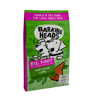 Barking Heads Chop Lickin' Lamb Large Breed sausas maistas su ėriena didelių veislių šunims