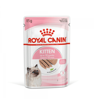 Royal Canin Kitten Loaf in Sauce konservai kačiukams