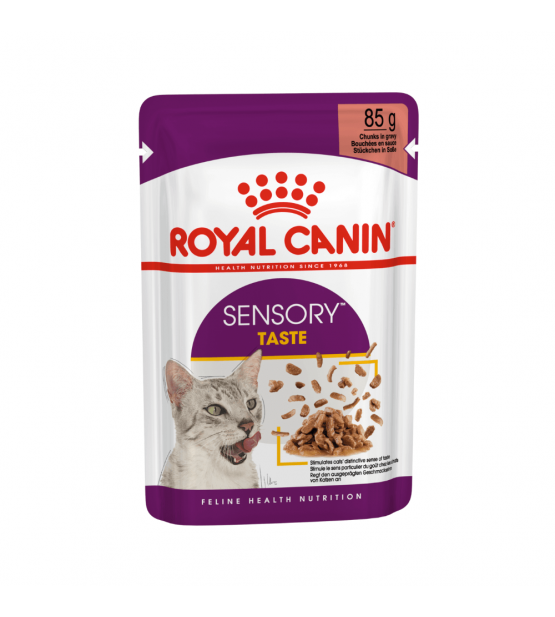 Royal Canin Sensory Taste in Gravy konservai katėms