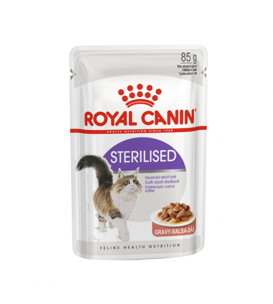 Royal Canin Sterilised in Gravy konservai katėms