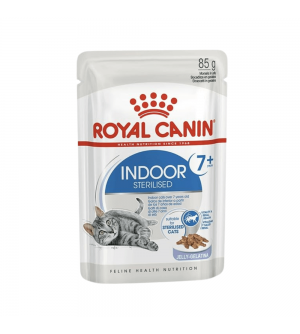 Royal Canin Indoor 7+ Sterilised in Jelly konservai katėms