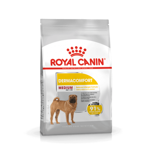 Royal Canin Medium Dermacomfort sausas pašaras šunims